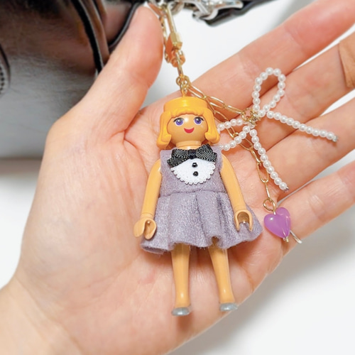 プレイモービル - 大小　プレイモービル　キーホルダー プレイモービル - 大小 プレイモービル キーホルダー Playmobil