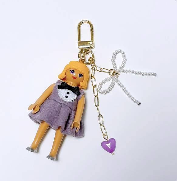 ONLY ONE**プレイモービルキーホルダー(PP) キーホルダー aruhi 通販