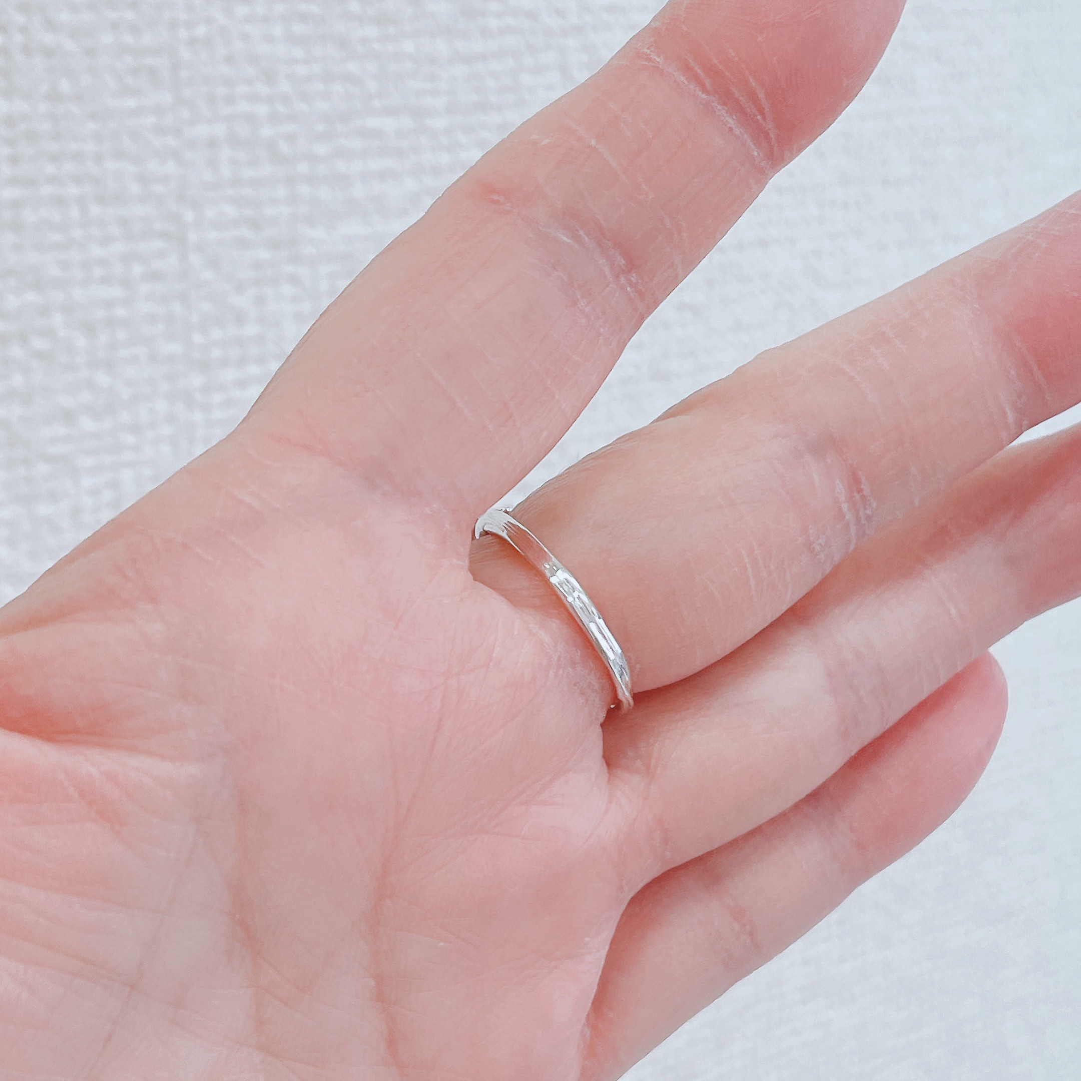 繋がるリング　twist ring 蜜蝋ジュエリー