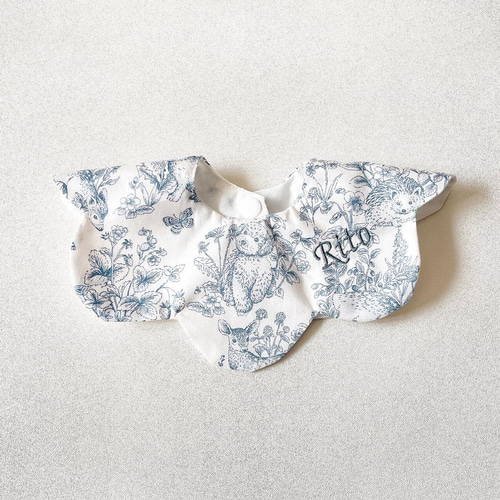 ワンちゃん用スタイ】犬用スタイ スタイ 名入れ刺繍 バースデースタイ