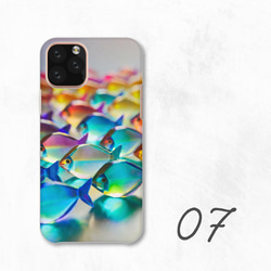 糖果金魚彩虹閃光美麗彩虹色相容於所有型號智慧型手機後蓋類型硬殼 NLFT-HARD-a362 第9張的照片