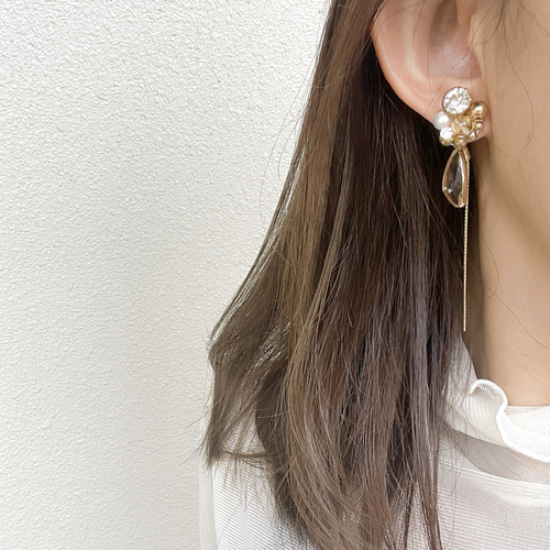 ハンドメイド ピアス イヤリング No.366 - メルカリ