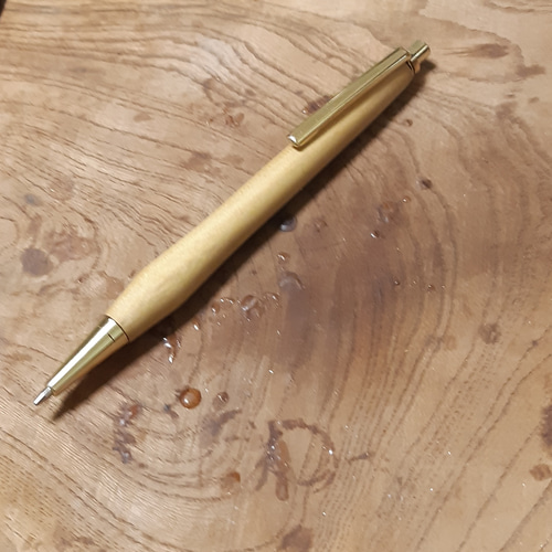 木製シャーペン0.5㎜屋久杉 蜜蝋クリーム仕上げ ペン・筆記用具 木製シャーペン0.5㎜屋久杉 蜜蝋クリーム仕上げ ペン・筆記用具