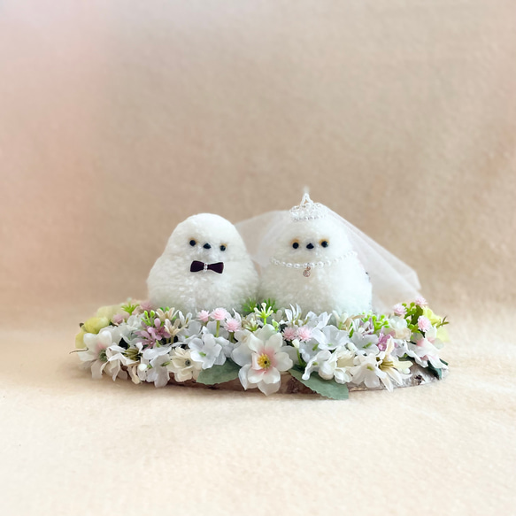 ウエディング　ウェルカムドール　ベイビーココ＆ナツ No.3469ベイビーココ&ナツのウェルカムドール | スモール