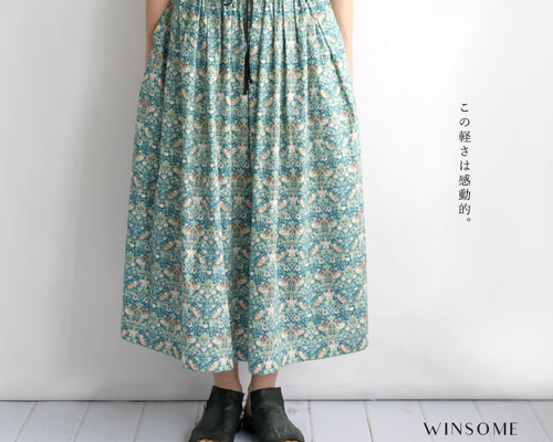 いちご泥棒 STRAWBERRY THIEF/TRQ＞リバティタナローン ロング