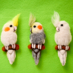 オカメインコ 羊毛フェルト のおすすめ人気通販｜Creema