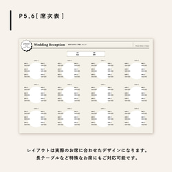 ゲストが楽しい中身のこだわりたっぷり！雑誌風プロフィールブック｜席次表｜メニュー表｜セミオーダー 8枚目の画像