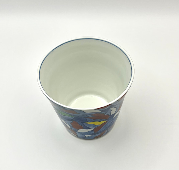 【京焼・清水焼】マグノリアのフリーカップ～着彩木蓮シリーズ 5枚目の画像