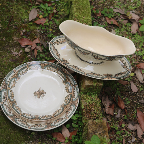 SARREGUEMINES Dubarry ドゥバリー シリーズ フランス アンティーク