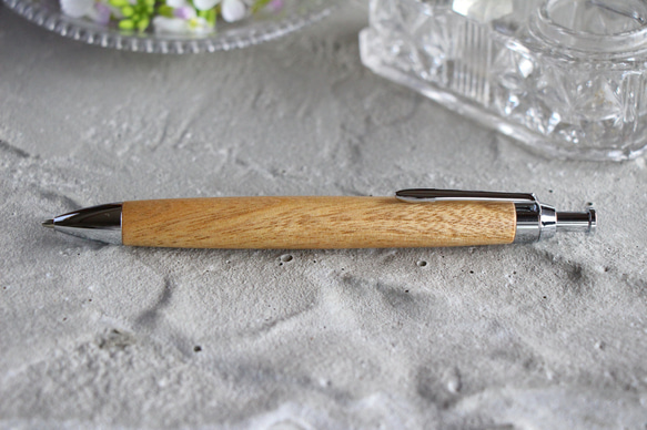 「樟 クスノキ 悪い気を払う香りの木 Pencil 0.5mm」木軸シャープペン Viriditas 銘木 ペン 6枚目の画像