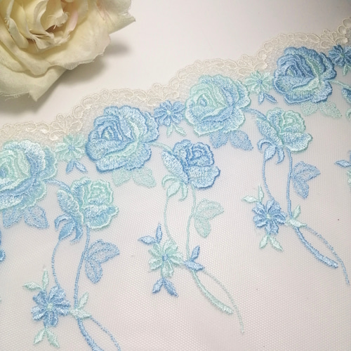 総刺繍柄ハギレ 花柄刺繍生地 帯はぎれ3枚セット - メルカリ