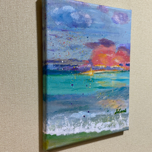 アクリル画・原画】ザ・モーメント 絵画 アトリエシンディ 通販