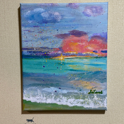 アクリル画・原画】ザ・モーメント 絵画 アトリエシンディ 通販