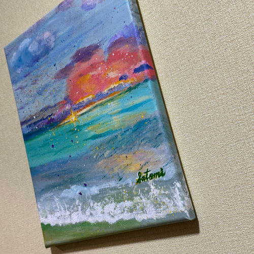 アクリル画・原画】ザ・モーメント 絵画 アトリエシンディ 通販