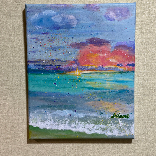 アクリル画・原画】ザ・モーメント 絵画 アトリエシンディ 通販