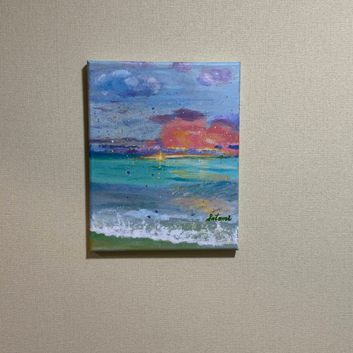 アクリル画・原画】ザ・モーメント 絵画 アトリエシンディ 通販