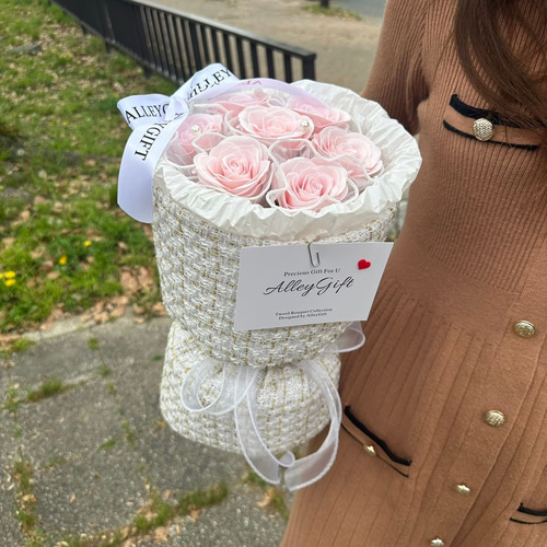 枯れない推し誕生日花束で話題のワンホンブーケ プリザーブドフラワー