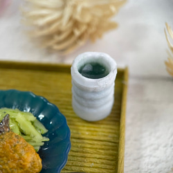 ミニチュアフード アジフライ定食 煮物 花見 和食 ドールハウス小物 9枚目の画像