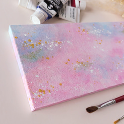 サイズ違い「桜の季節に」コルクボードの原画＊アートパネル 2枚目の画像
