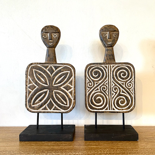 天然木◇無垢材◇オブジェ◇プリミティブ◇木彫りオブジェ◇リゾート