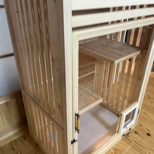 木製ケージ 多頭 ウサギ小屋 ネコの家 ペット小屋 フェレット チンチラ