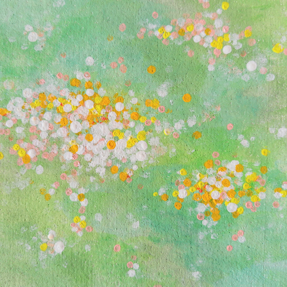 「風薫る初夏の風景」コルクボードの原画＊アートパネル 3枚目の画像