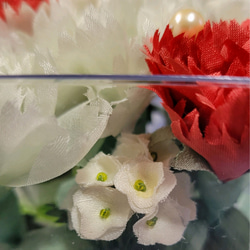 母の日のBOX  布花のカーネーション　　 18枚目の画像