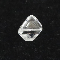 天然 ダイヤモンド ソーヤブル結晶 八面体 トライゴン  0.093ct #14500 7枚目の画像