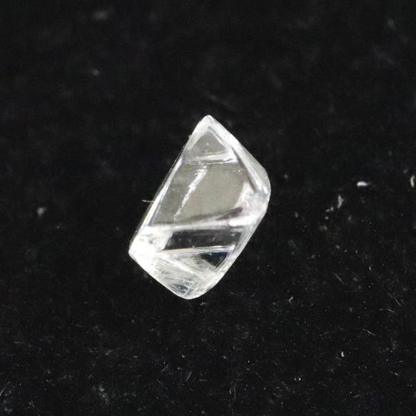 天然 ダイヤモンド ソーヤブル結晶 八面体 トライゴン  0.093ct #14500 2枚目の画像