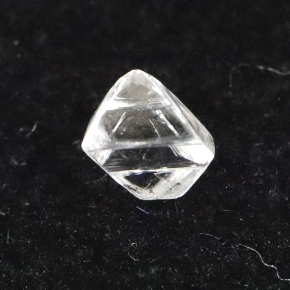 天然 ダイヤモンド ソーヤブル結晶 八面体 トライゴン  0.093ct #14500 3枚目の画像