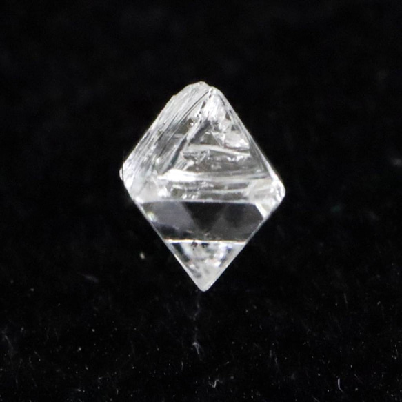 天然 ダイヤモンド ソーヤブル結晶 八面体 成長丘  0.071ct #94090 3枚目の画像