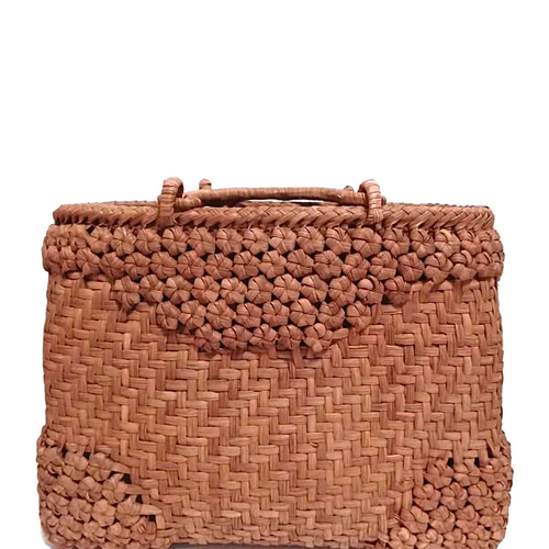 山葡萄バッグ(紫陽花) かごバッグ 山葡萄バッグ魅力 通販｜Creema  