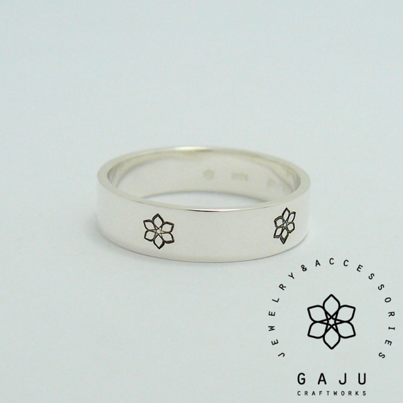 gajuvana stamp ring ／gajuvana リング　◇ SILVER925 2枚目の画像