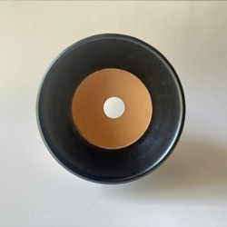 陶製植木鉢「黒と黄」part2 6枚目の画像