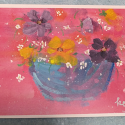 春の花絵葉書３枚セット 4枚目の画像