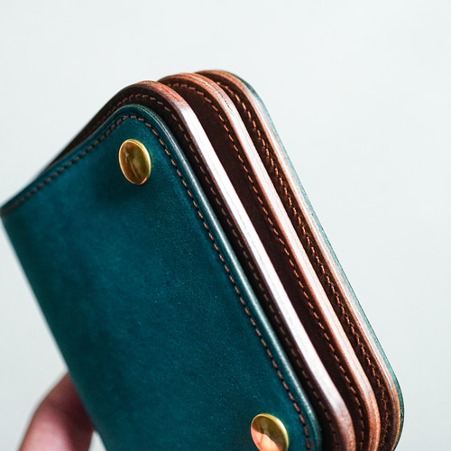 トラッカーウォレット　ショートサイズ　イタリアンレザー ショート トラッカーウォレット / Short Tracker Wallet