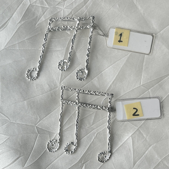 音符のブローチ《連桁》 9枚目の画像