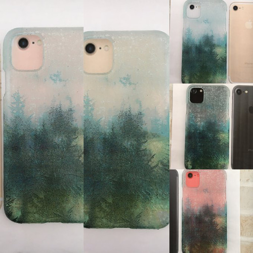 実りのアイビー柄スマホケースiPhone15/iPhone12/iPhone14/iPhone11 