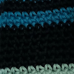ハンドメイドメイド　手編み　ビーニー　イスラムワッチ　男性用　ワッチ帽子　年中使える綿100% 4枚目の画像