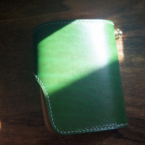 送料無料】ルガトショルダーのバイカーズショートウォレット