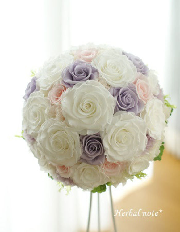 オーダーメイドドライフラワーブーケ パープル ホワイト オーダーメイドドライフラワーブーケ パープル ホワイト パープル系