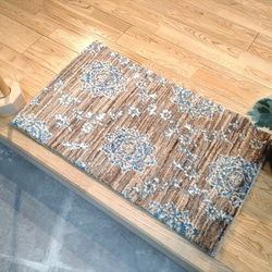 冬暖夏涼 全季天然未染色地毯 Gazenilla 帽子 長 77x46cm D821 第2張的照片