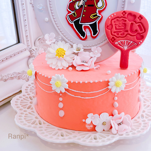 クレイクリームケーキ*推し写真ケーキ その他インテリア雑貨 Claycake