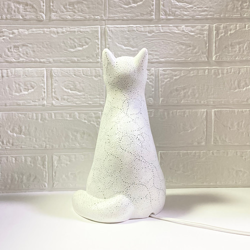 招き猫テーブルランプ　夕立窯　[値下げしました‼︎] 招き猫テーブルランプ 夕立窯 [値下げしました‼︎]