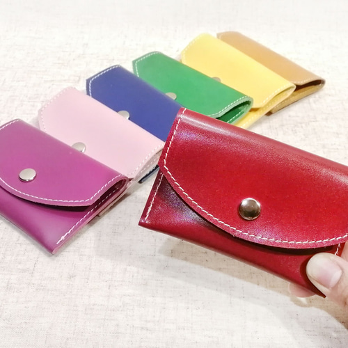 大人気☆DOLCE&GABBANA☆ケース☆カードケース☆革☆マルチカラー 推しカラー】全7色「本革カードケース」 名刺入れ・カード