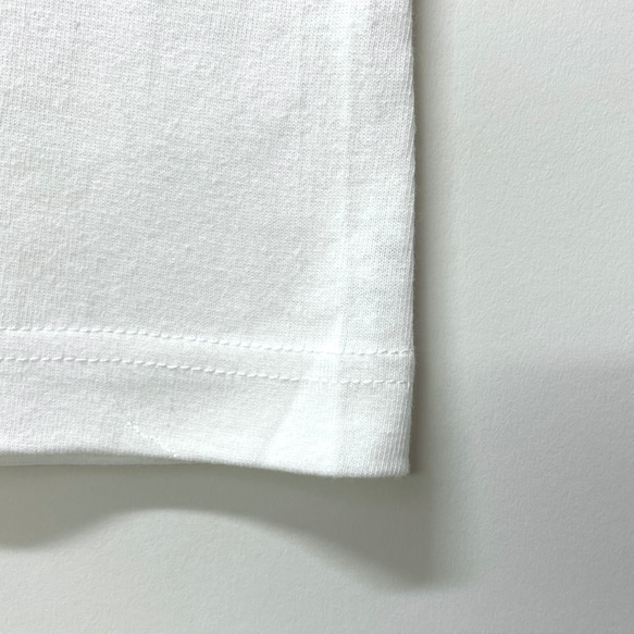 【限定セール中！】15%オフ！￥3,300→￥2,980 猫とホネ Tシャツ ホワイト 猫柄 綿100% シルクスクリー 11枚目の画像