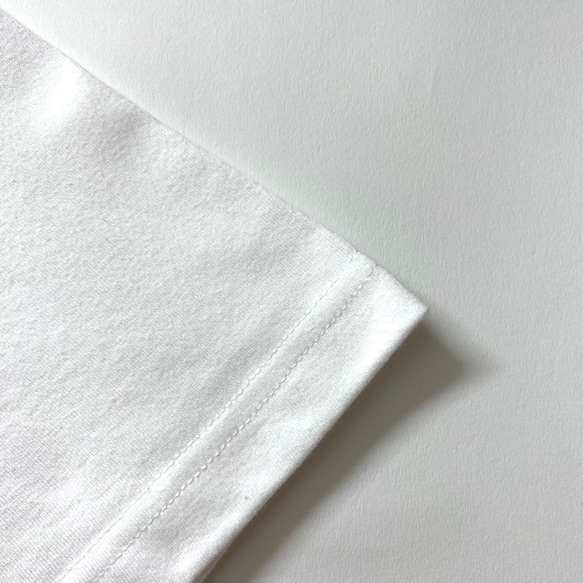 【限定セール中！】15%オフ！￥3,300→￥2,980 猫とホネ Tシャツ ホワイト 猫柄 綿100% シルクスクリー 13枚目の画像