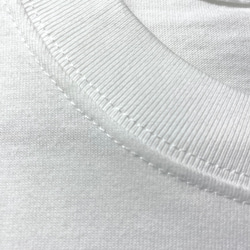 【限定セール中！】15%オフ！￥3,300→￥2,980 猫とホネ Tシャツ ホワイト 猫柄 綿100% シルクスクリー 9枚目の画像