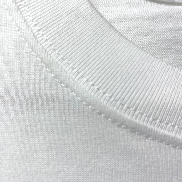 【限定セール中！】15%オフ！￥3,300→￥2,980 猫とホネ Tシャツ ホワイト 猫柄 綿100% シルクスクリー 9枚目の画像