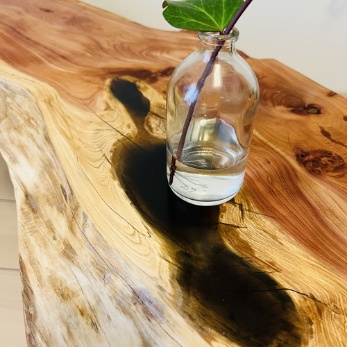 ローテーブル サイドテーブル レジンテーブル 折りたたみ アイアン